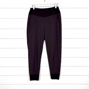 Patagonia Happy Hike Studio Pants Purple Medium Jogger Active Hiking Casual